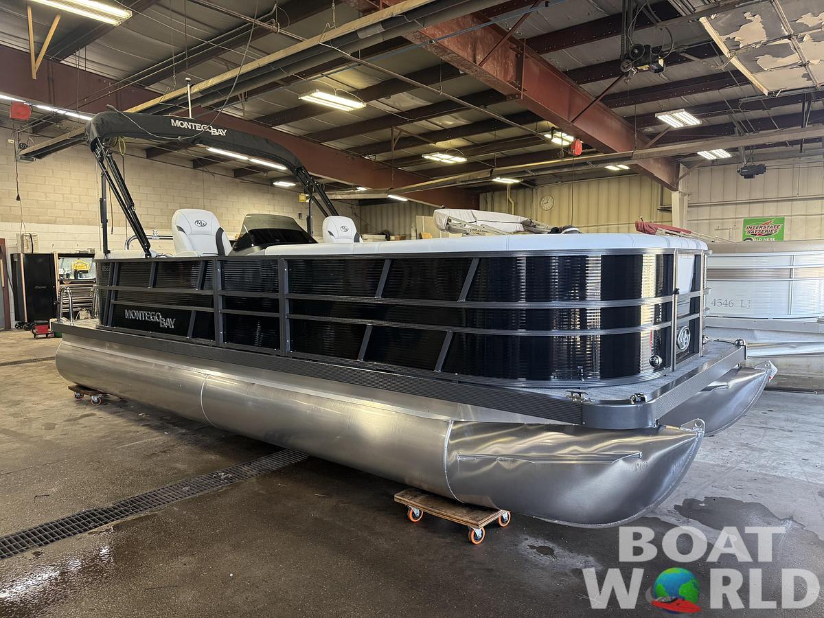 Used 2026 Montego Bay 8522 Quad Lounger BR Deluxe Pontoon 