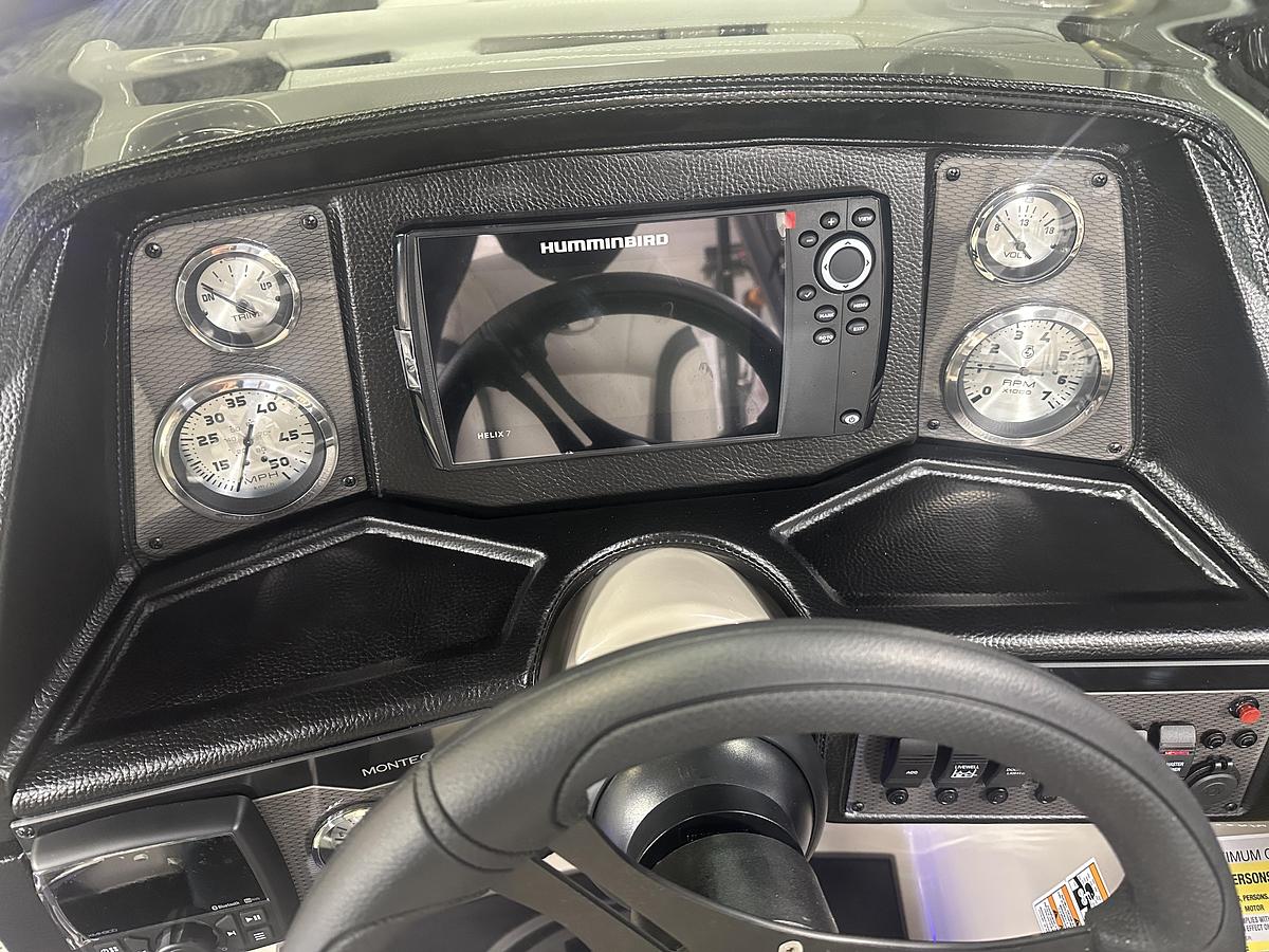 2025 Montego Bay 8522 Fish & Cruise Deluxe Pontoon & Honda 4-Stroke EFI