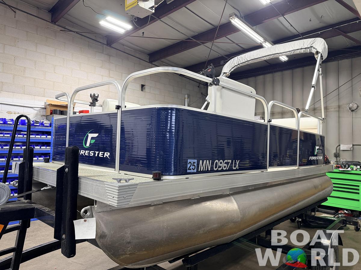 Used 2019 Forester 14' Fish n Fun Pontoon - $10,995