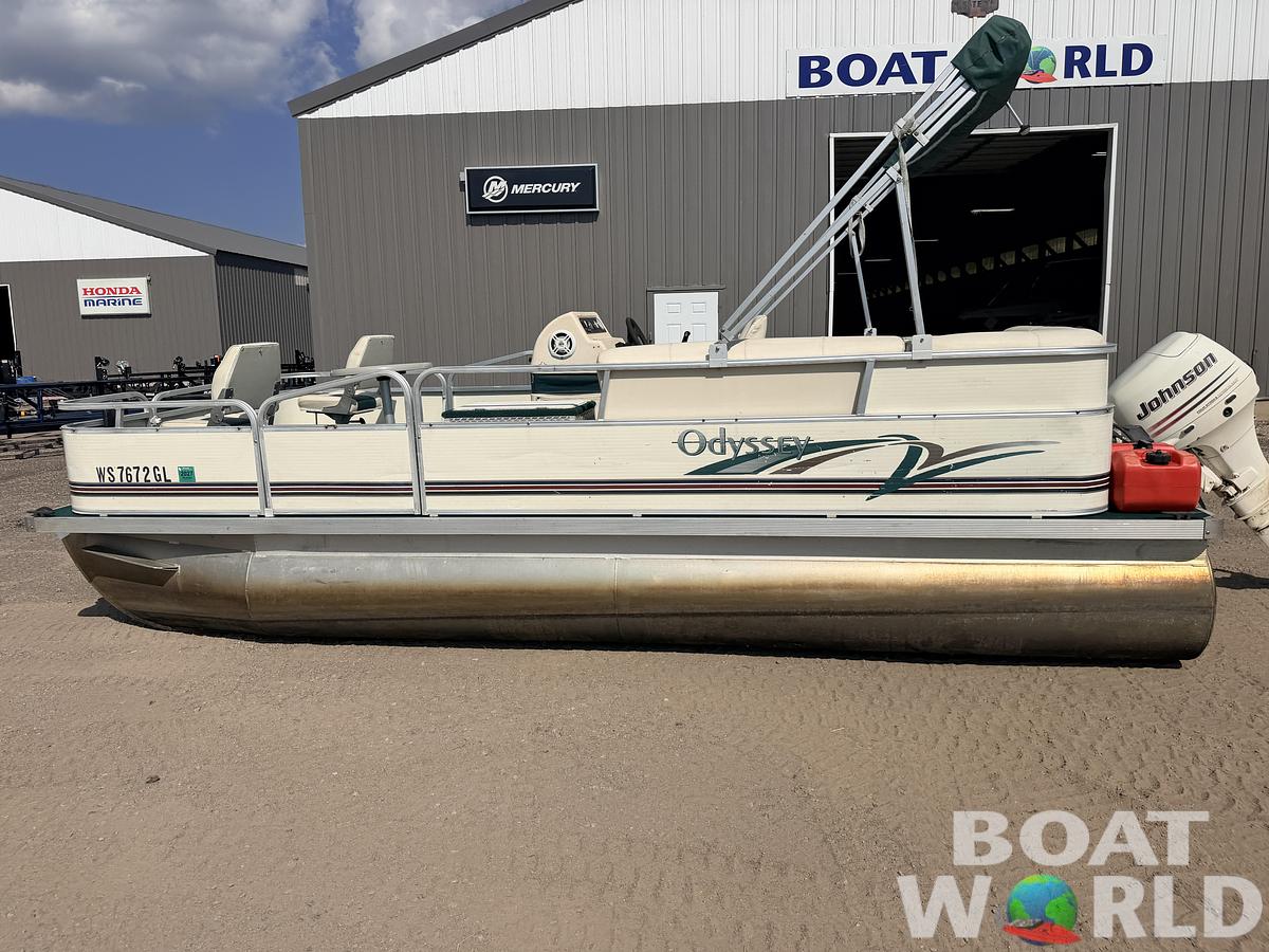 Used 2003 Odyssey 1903 Fish & Cruise & 40HP Johnson 4Stroke -$10,995