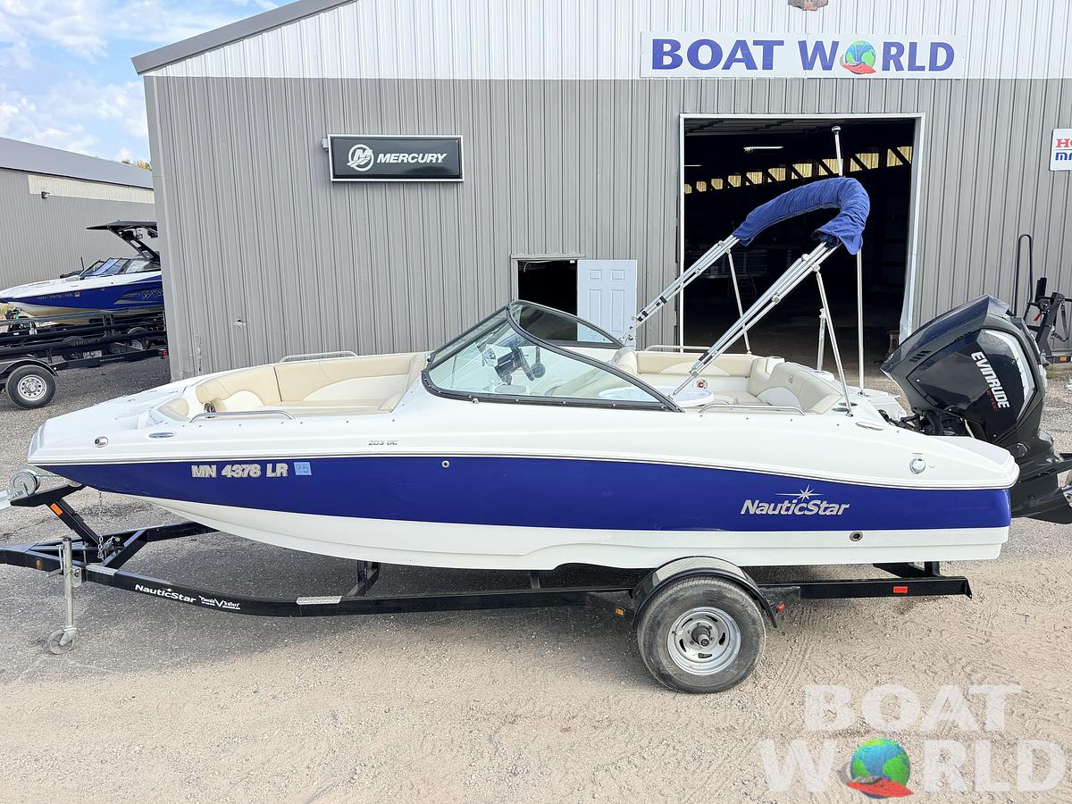 Used 2017 Nautic Star 203 DC Sport Deck &150HP Evinrude E-Tec -$24,995