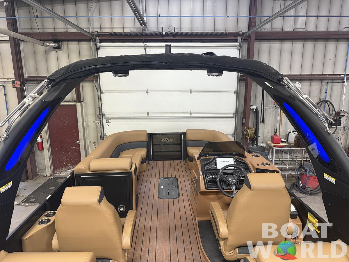 2026 Bentley Pontoons Elite 253 Admiral Quad Lounge Tritoon & 4-Stroke EFI