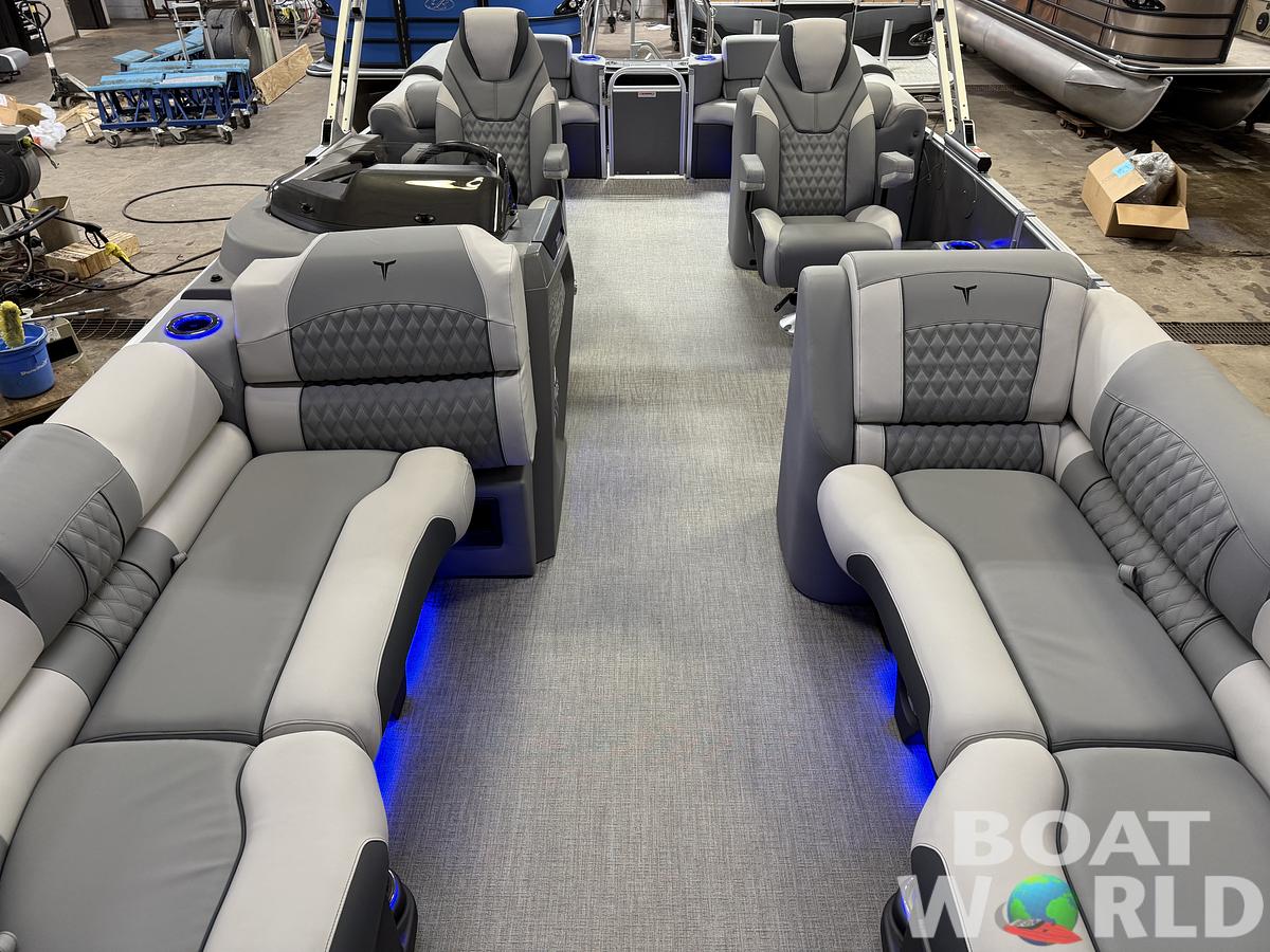 2025 Tahoe Pontoons Cascade 2385 Quad Lounge & Honda 4-Stroke EFI