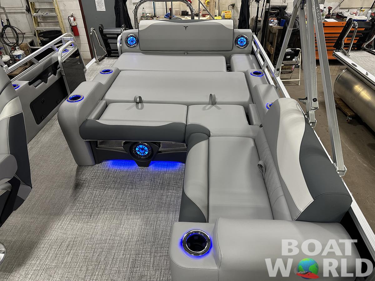 2025 Tahoe Pontoons LTZ 2385 Swingback (VRL) Tritoon & Honda 4-Stroke EFI