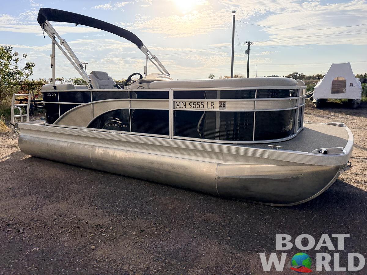 Used 2018 Bennington 20 SSRX & 50HP Yamaha 4 Stroke -$24,995