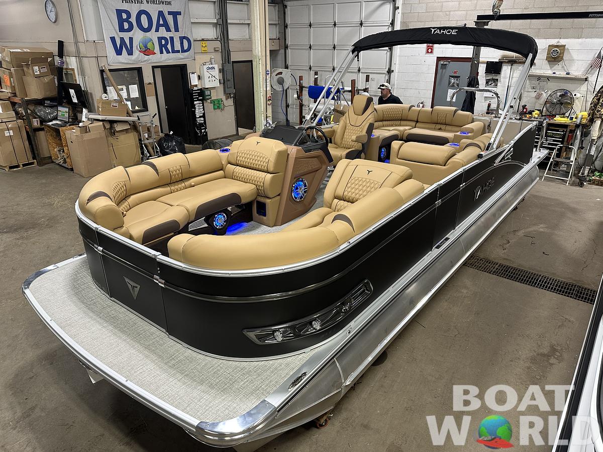 2025 Tahoe Pontoons Cascade 2385 Elite Cruise Tritoon & Honda 4-Stroke EFI