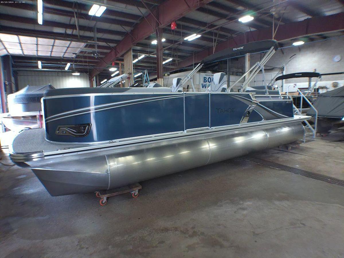 2025 Tahoe Pontoons LTZ 2385 Quad Lounge Shift SS & Honda 4-Stroke EFI