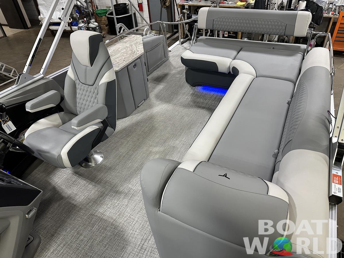 2025 Tahoe Pontoons Cascade 2385 Cruise Rear Bench (CRB) & Honda 4-Stroke EFI