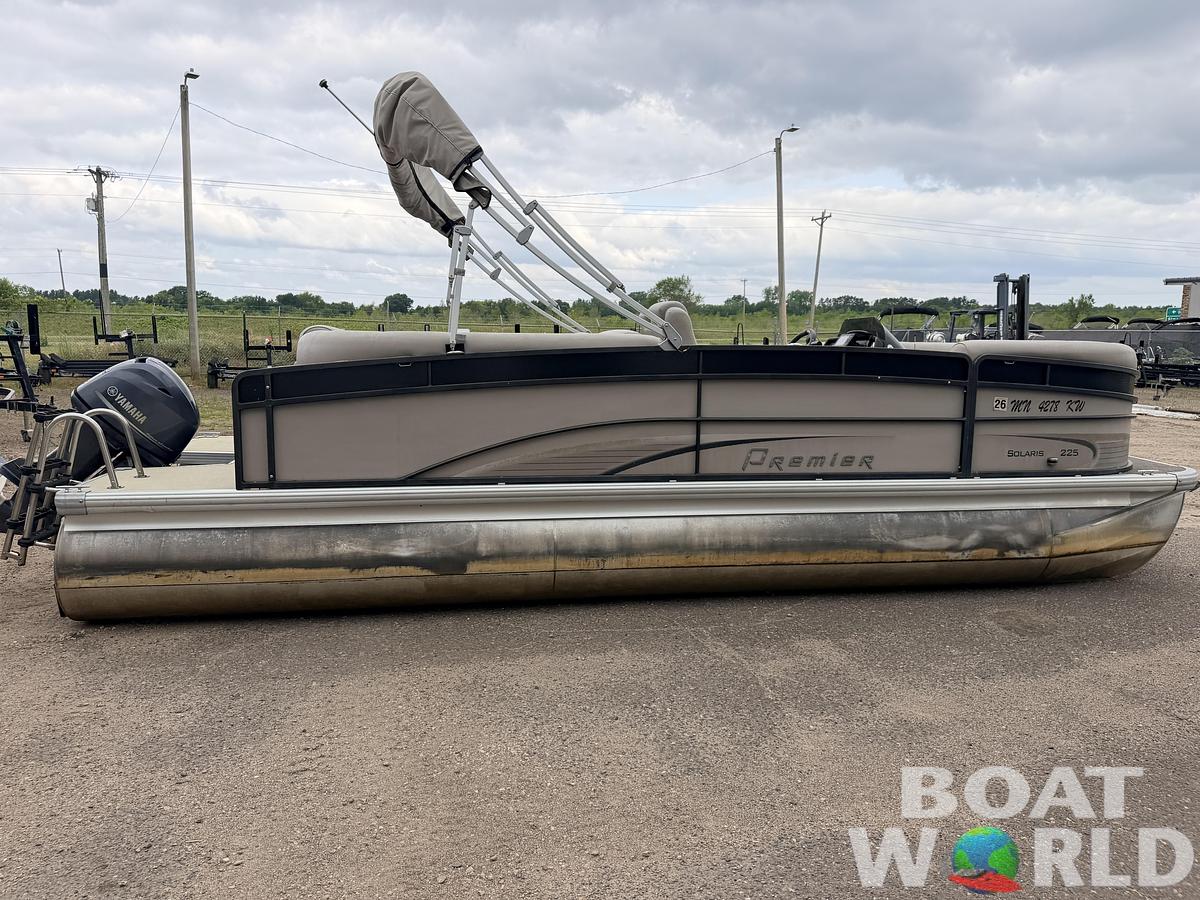 Used 2012 Premier 225 Solaris & 50HP Yamaha 4Stroke -$19,995