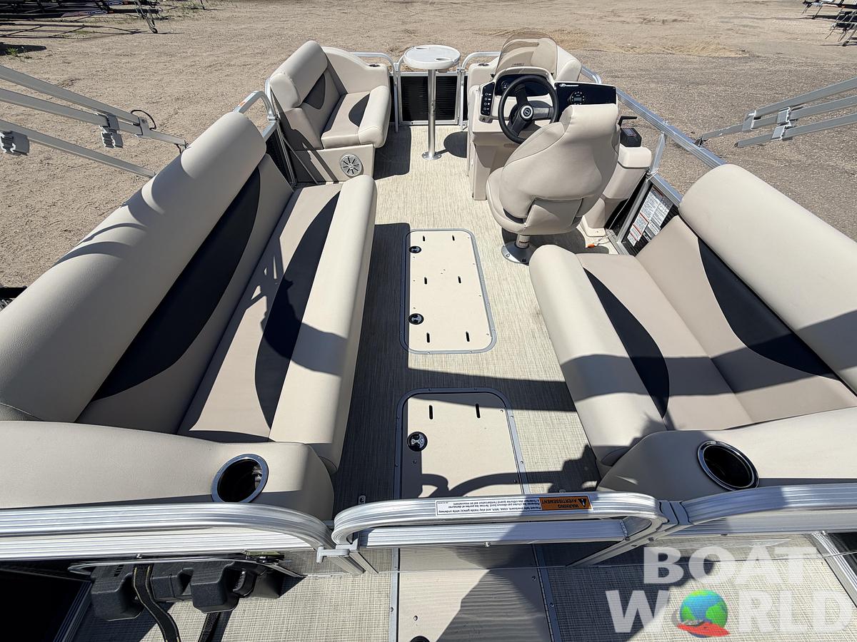 Used 2020 Princecraft Brio E 17 Pontoon & Torqueedo Electric Outboard - $19,995