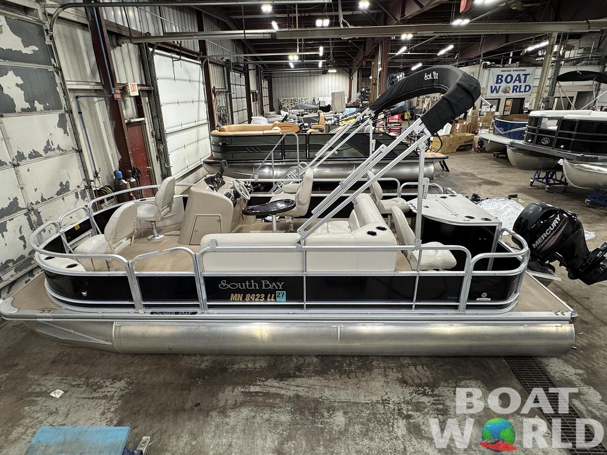 Used 2015 South Bay S20 Quad Fish Pontoon