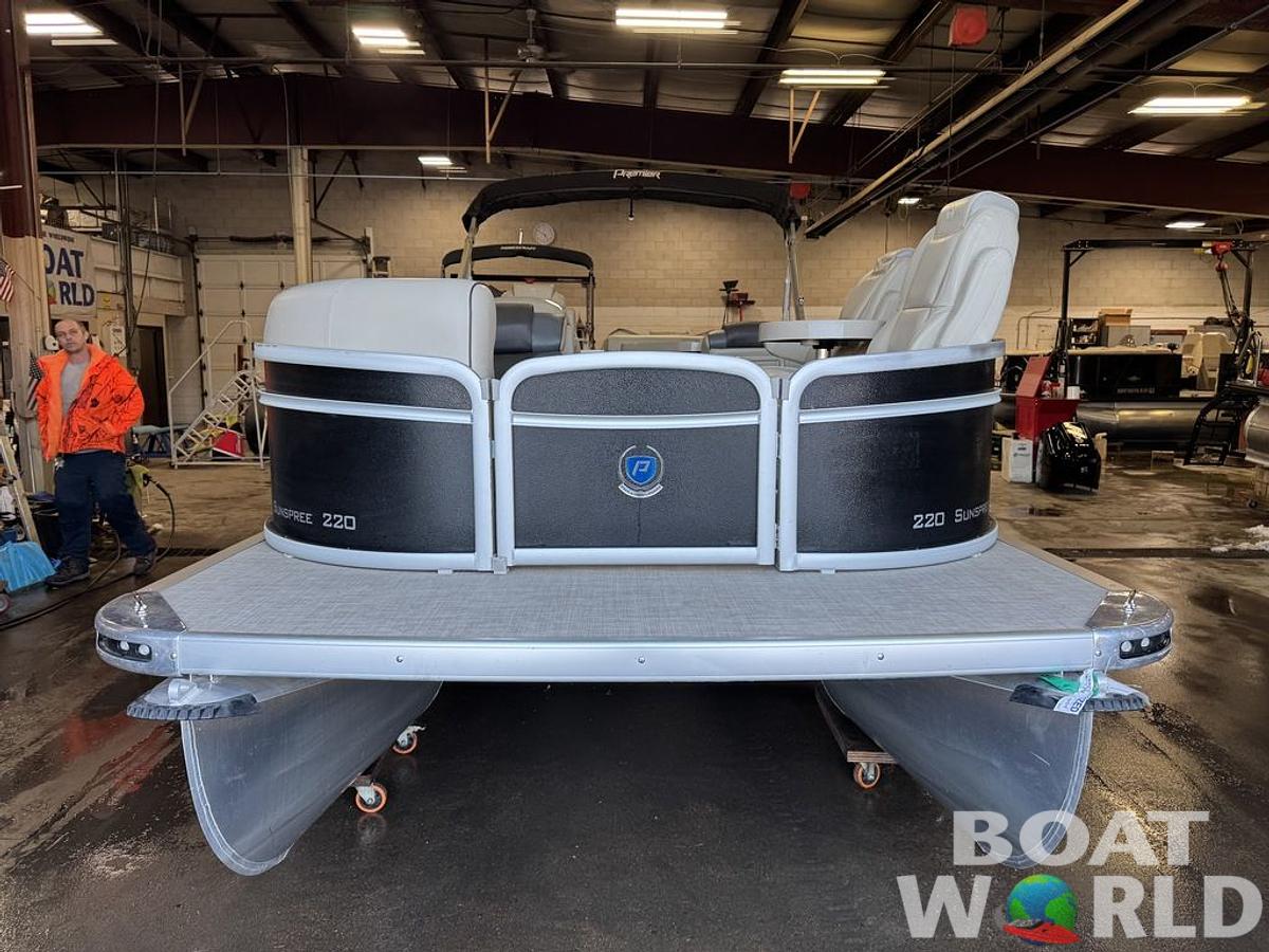 Used 2018 Premier SunSpree 220 DL Pontoon