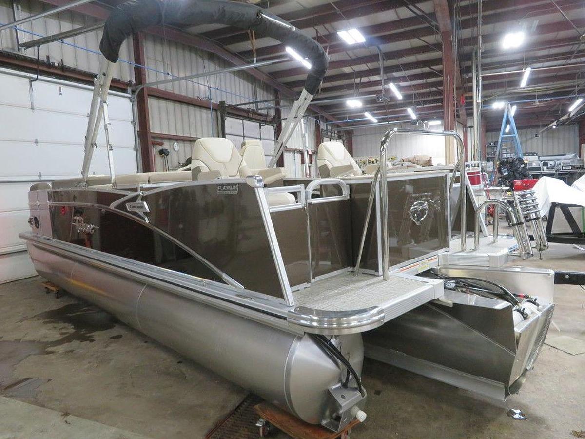 Used 2023 Tahoe Pontoons Cascade 2385 Rear Fish Tritoon & 150HP 4-Stroke EFI
