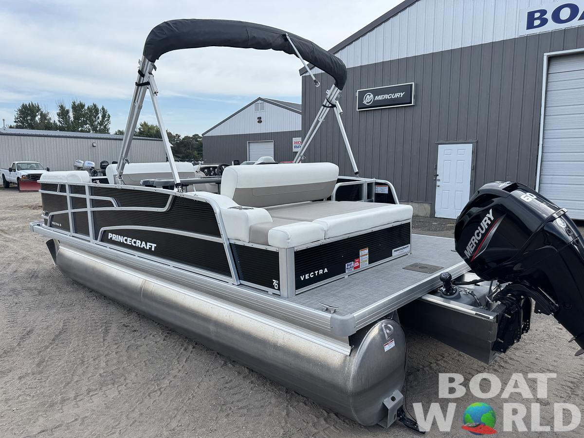 Used 2024 Princecraft Vectra 21 RL Dinette Swingback Pontoon