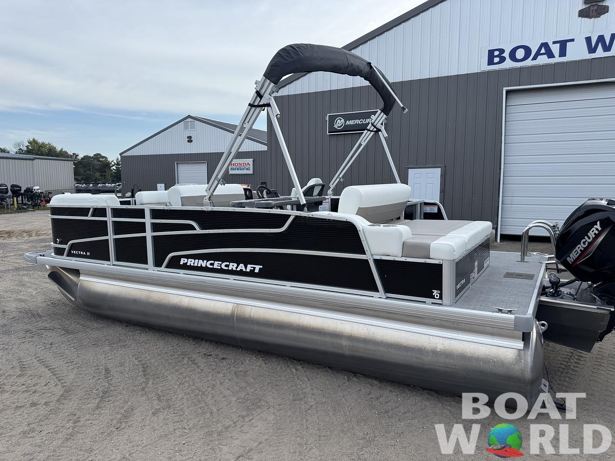 Used 2024 Princecraft Vectra 21 RL Dinette Swingback Pontoon