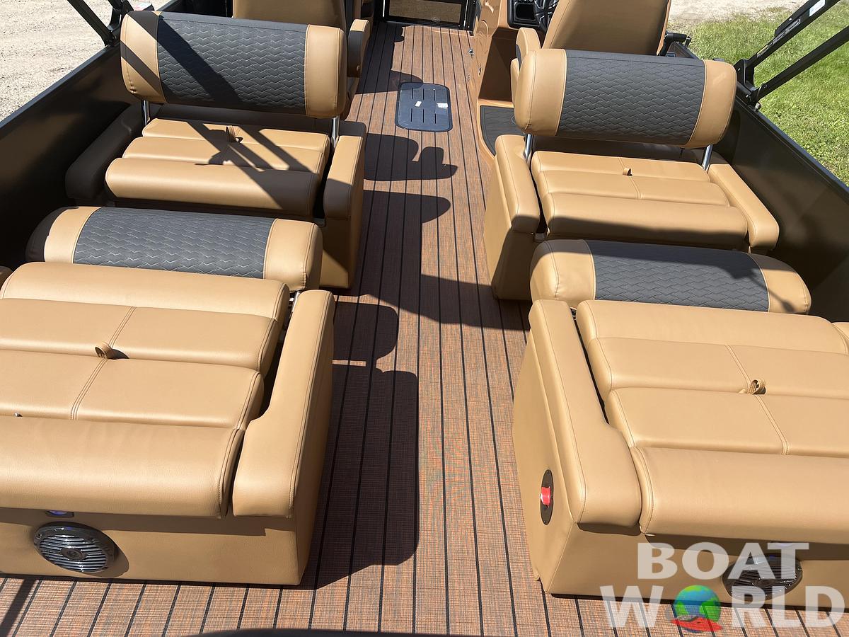 2026 Bentley Pontoons Elite 223 Quad Swingback QSB Tritoon