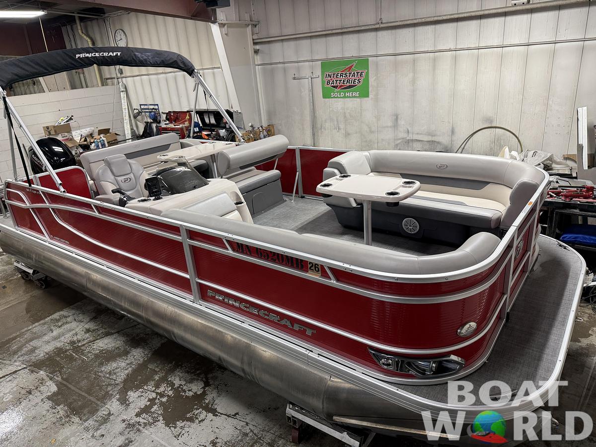 Used 2021 Princecraft Vectra 23 RL Dinette Swingback Pontoon & 115HP