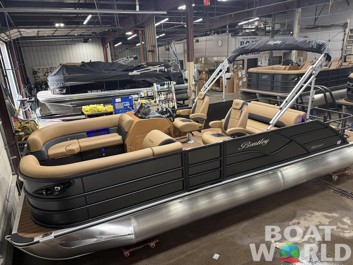 2027 Bentley Legacy 220 Swingback Pontoon & 4-Stroke Outboard $43995