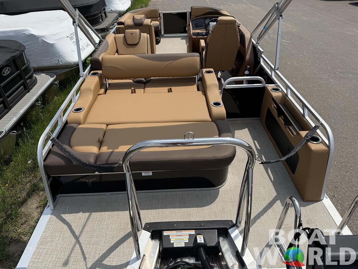 2025 Tahoe Pontoons LTZ 2385 Swingback (VRB) Tritoon & Honda 4-Stroke EFI