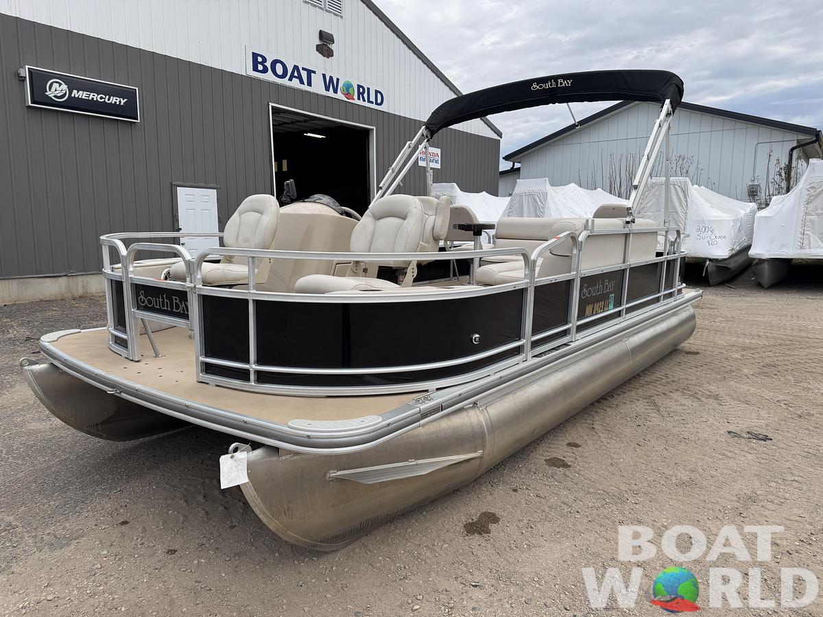 Used 2015 South Bay S20 Quad Fish Pontoon
