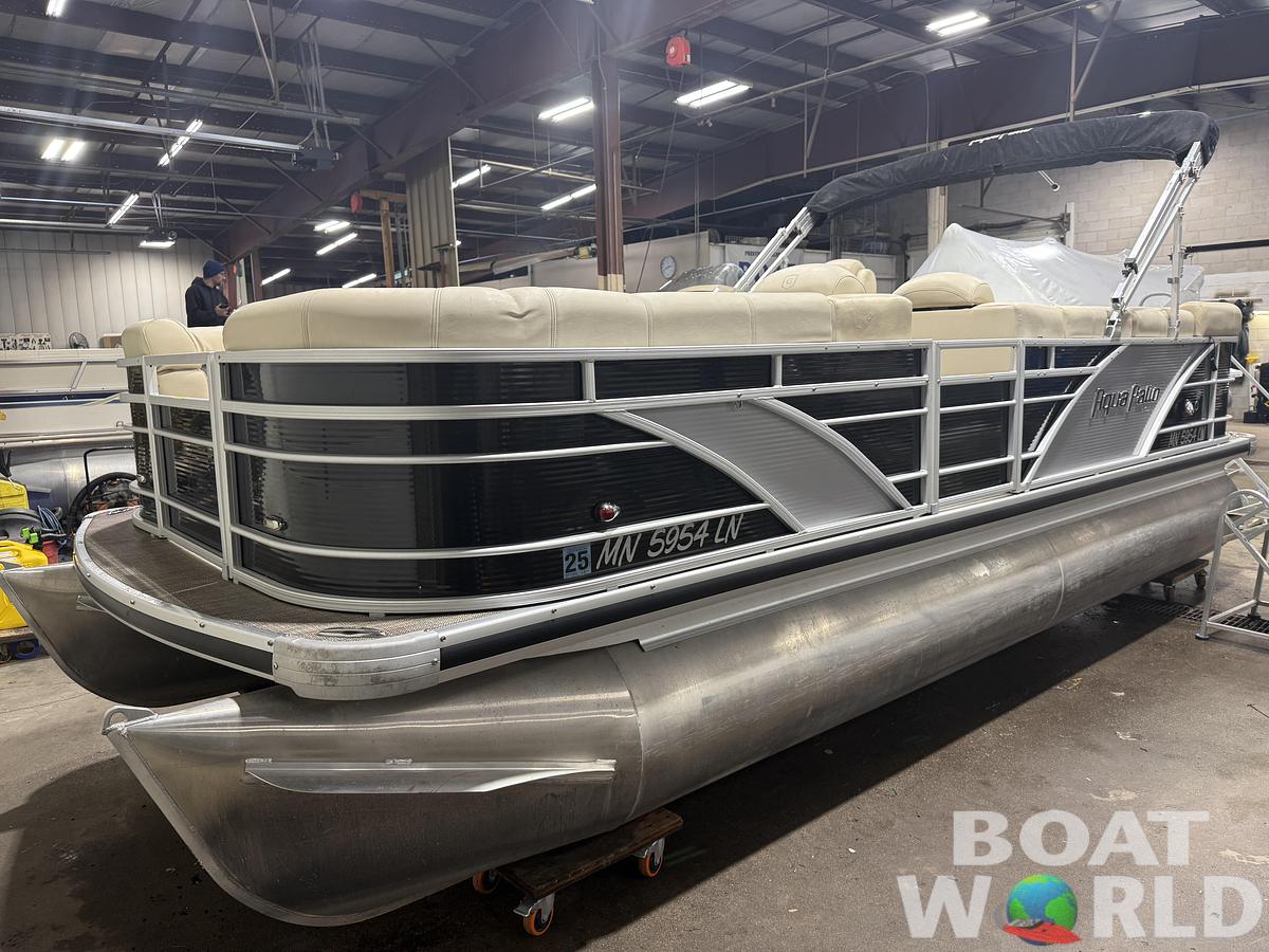 Used 2016 Aqua Patio 20' Cruise Pontoon & 90HP