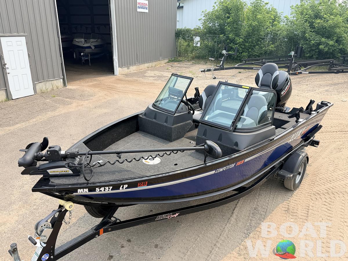 Used 2017 Alumacraft Competitor 165 Sport & 90HP Suzuki 4Stroke -$24,995