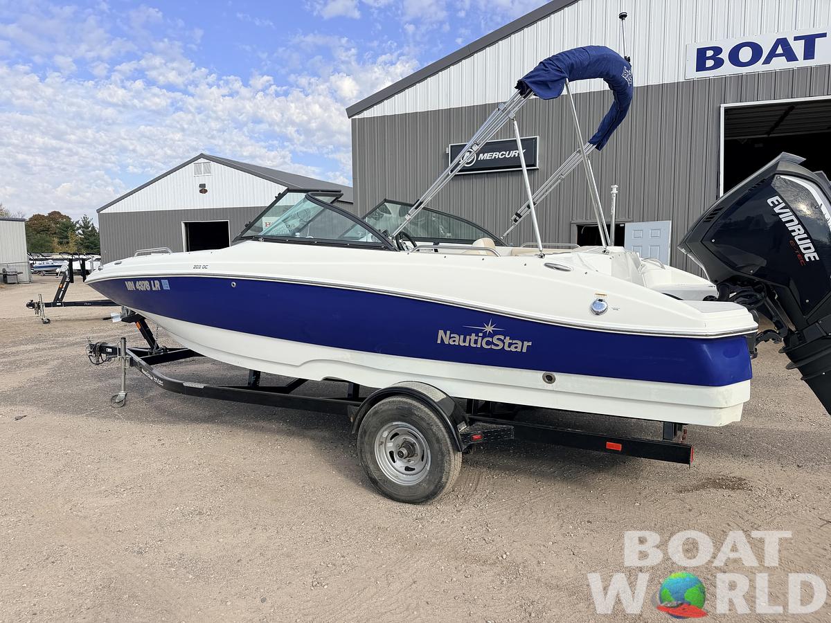 Used 2017 Nautic Star 203 DC Sport Deck &150HP Evinrude E-Tec -$24,995