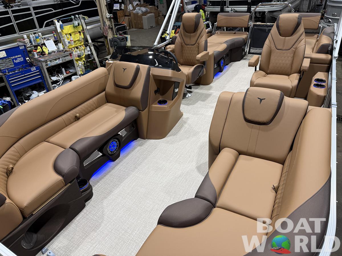 2027 Tahoe LTZ 2385 Quad Lounge Shift SS Tritoon & 4-Stroke Outboard $55995