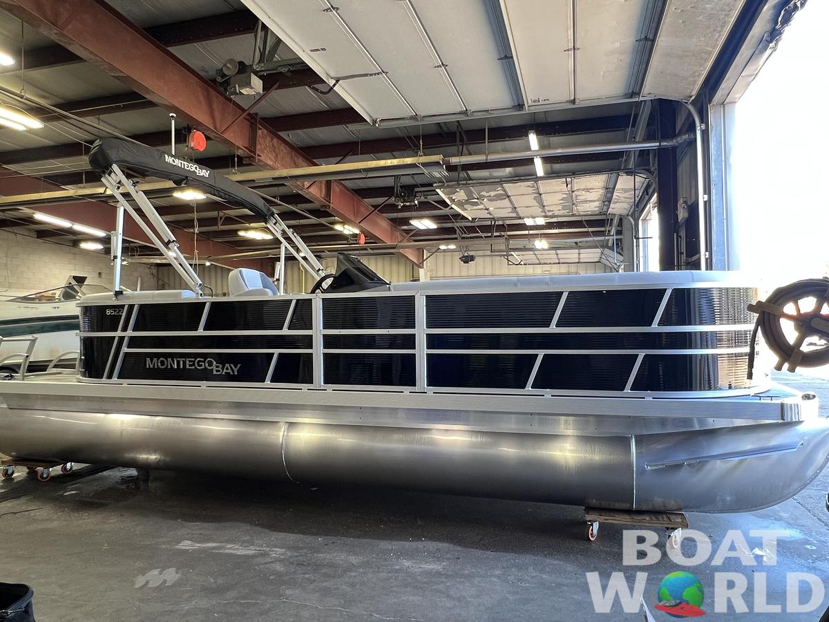 Used 2026 Montego Bay 8522 Quad Lounger BR Deluxe Pontoon