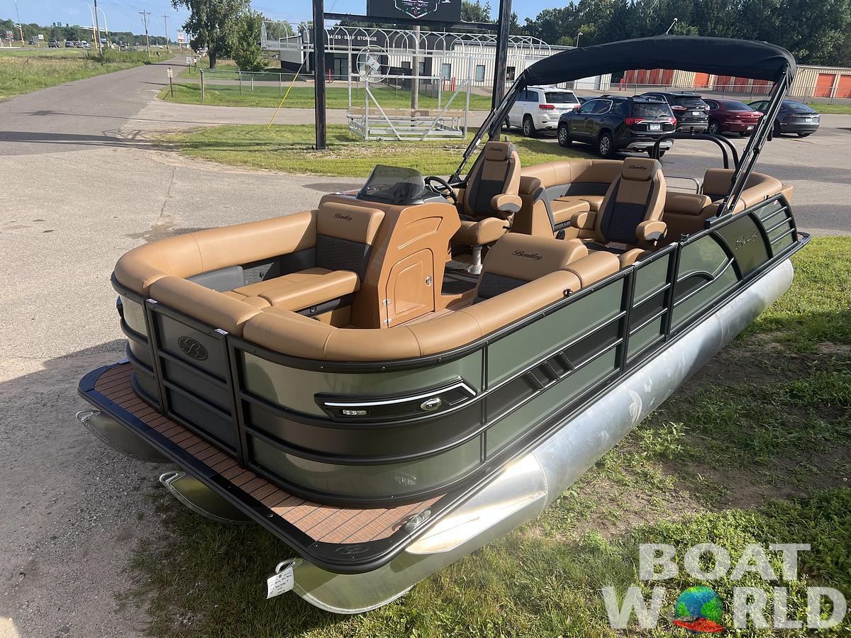 2026 Bentley Pontoons Elite 223 Admiral Quad Lounge Tritoon