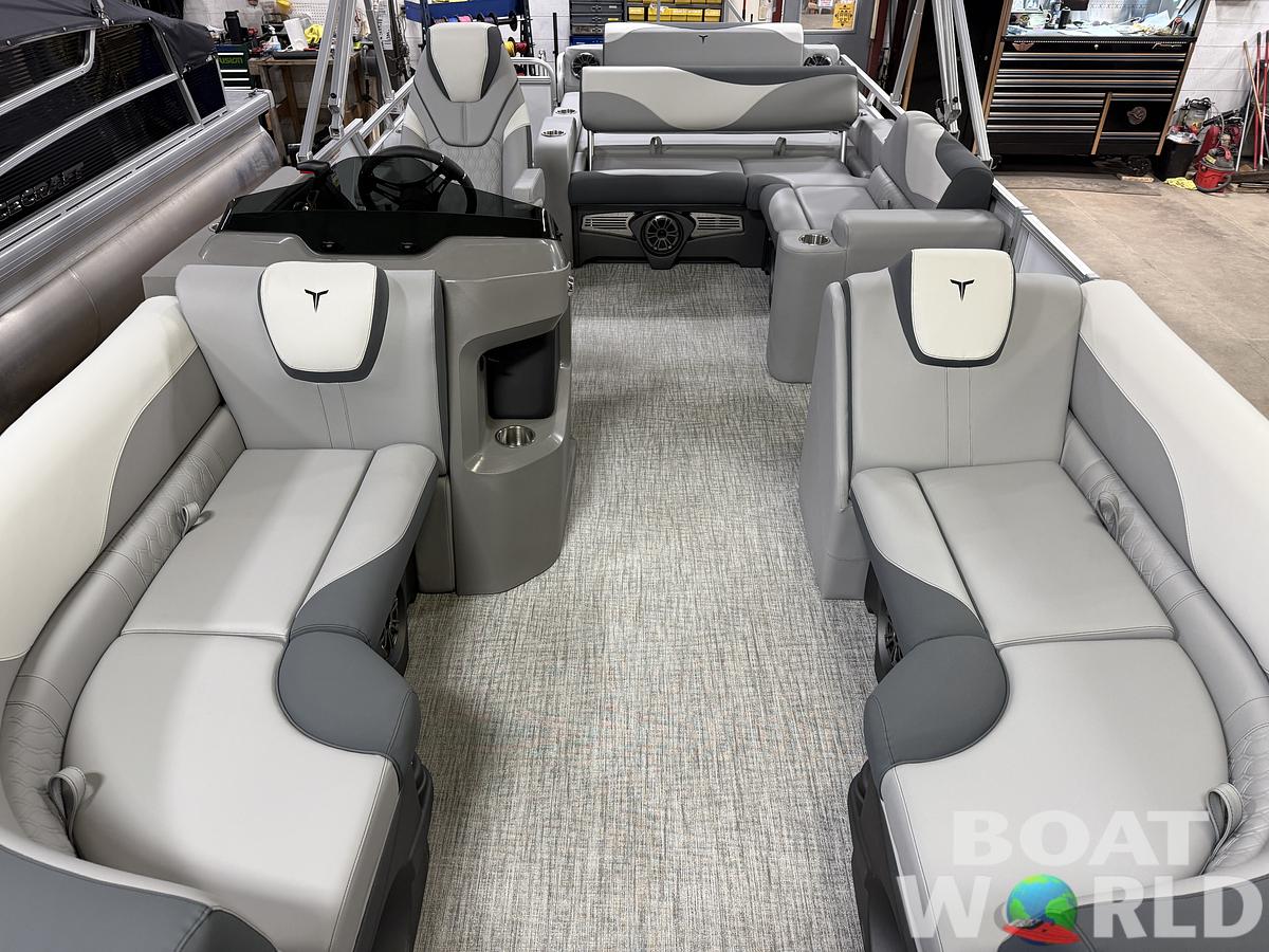 2025 Tahoe Pontoons LTZ 2385 Swingback (VRL) & Honda 4-Stroke EFI