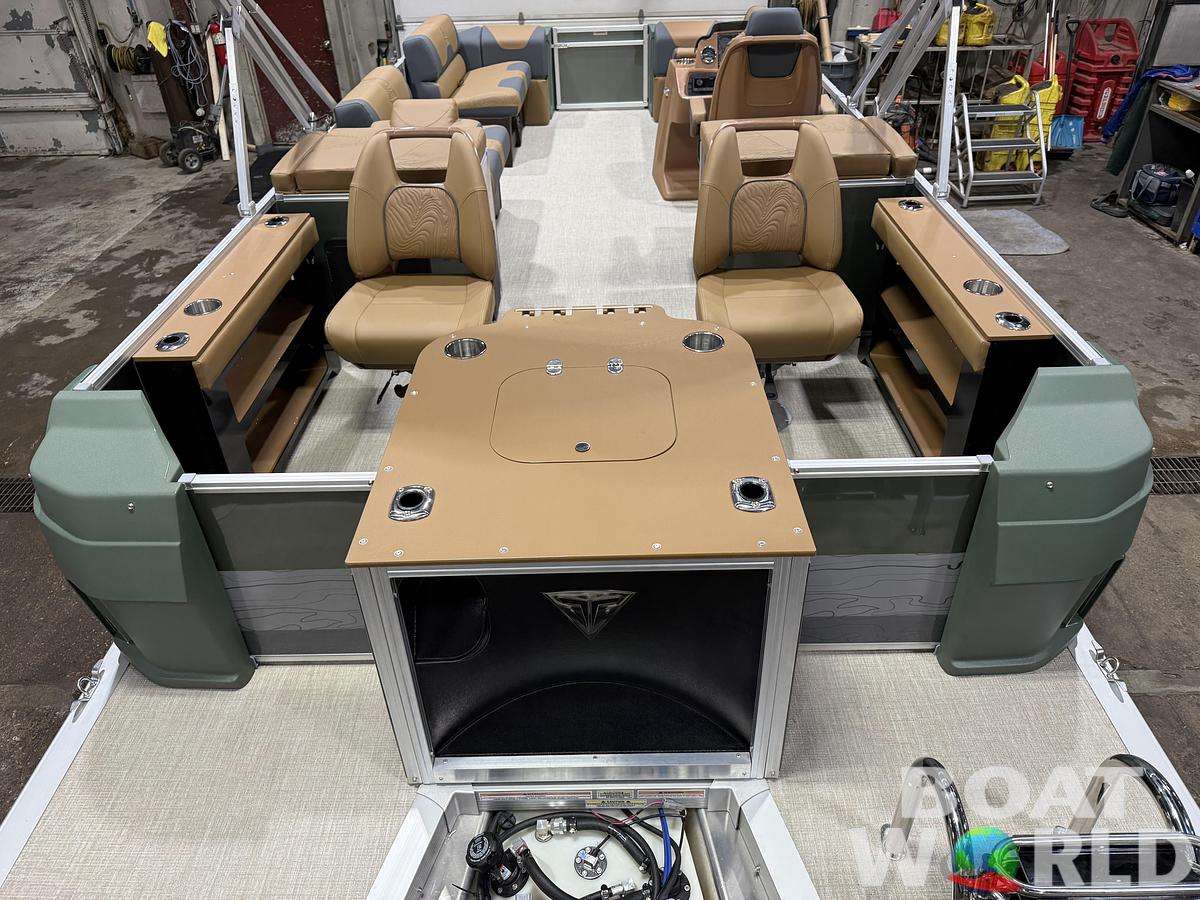 2026 Tahoe Pontoons GEOfish 2385 Rear Fish