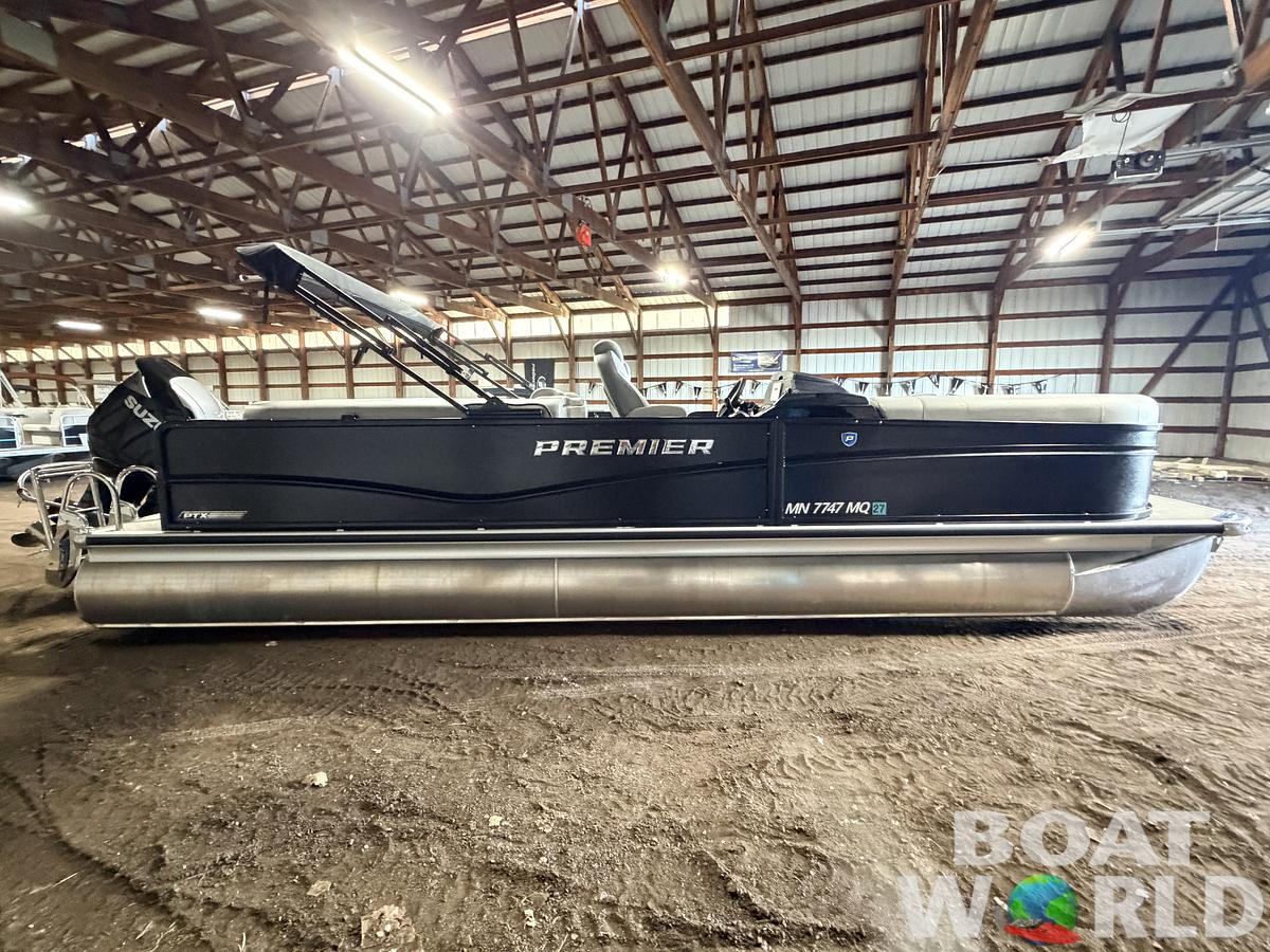 Used 2024 Premier 250 SunSation PTX Tritoon & 300HP Suzuki -$69,995