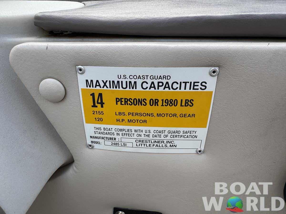 Used 1999 Crestliner 2485 LSI