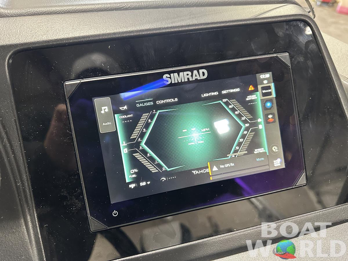 2025 Tahoe Pontoons Cascade 2385 Quad Lounge Shift Flip & Honda 4-Stroke EFI