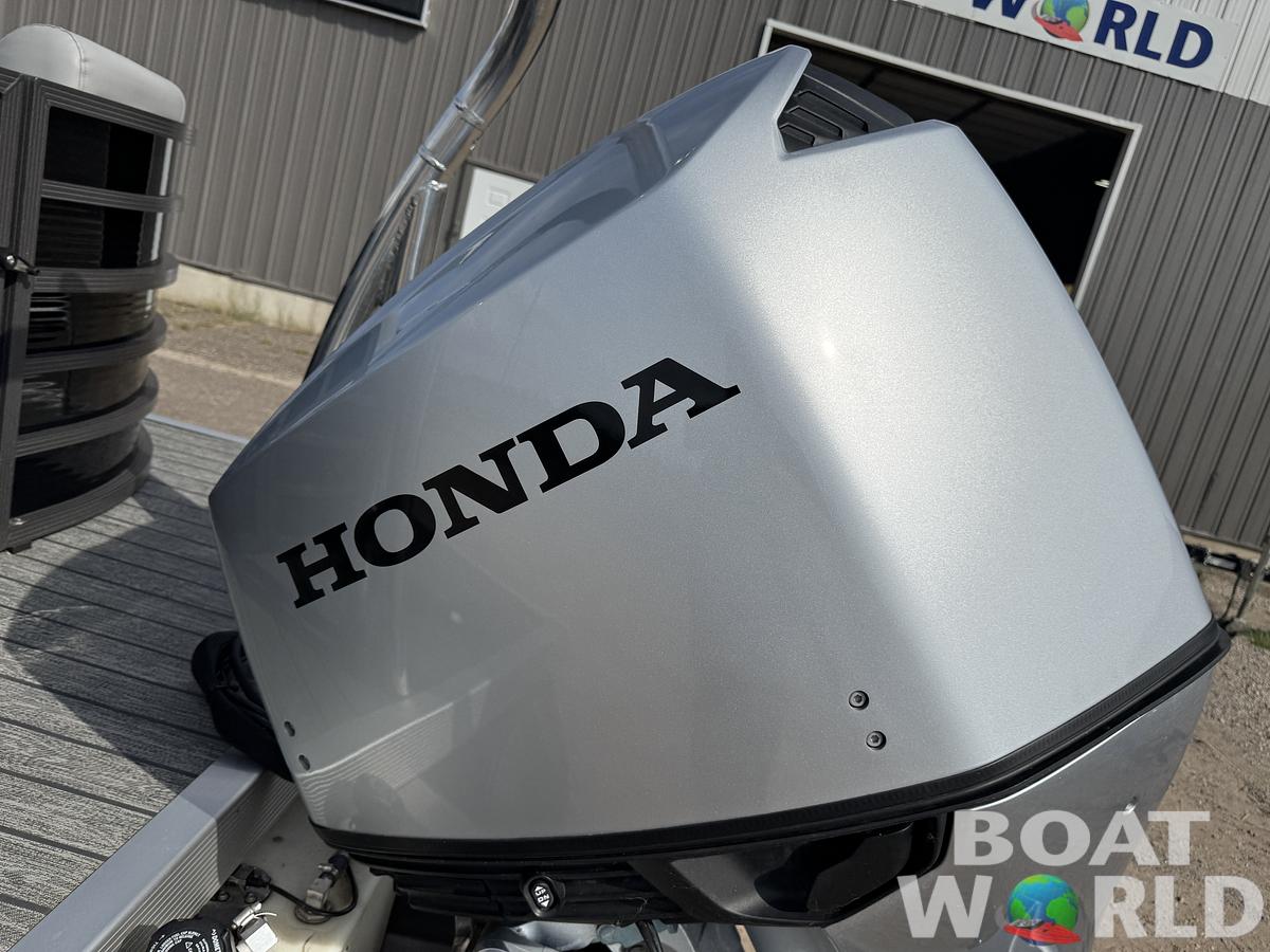 Used 2023 Montego Bay 8522 Quad Lounge Pontoon with 115HP Honda Fourstroke EFI