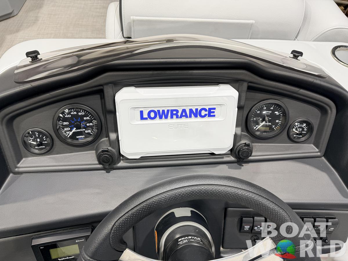 Used 2024 Bentley Pontoons Legacy 223 Navigator Quad Lounge Tri-toon Pontoon & 150HP Honda 4-Stroke EFI