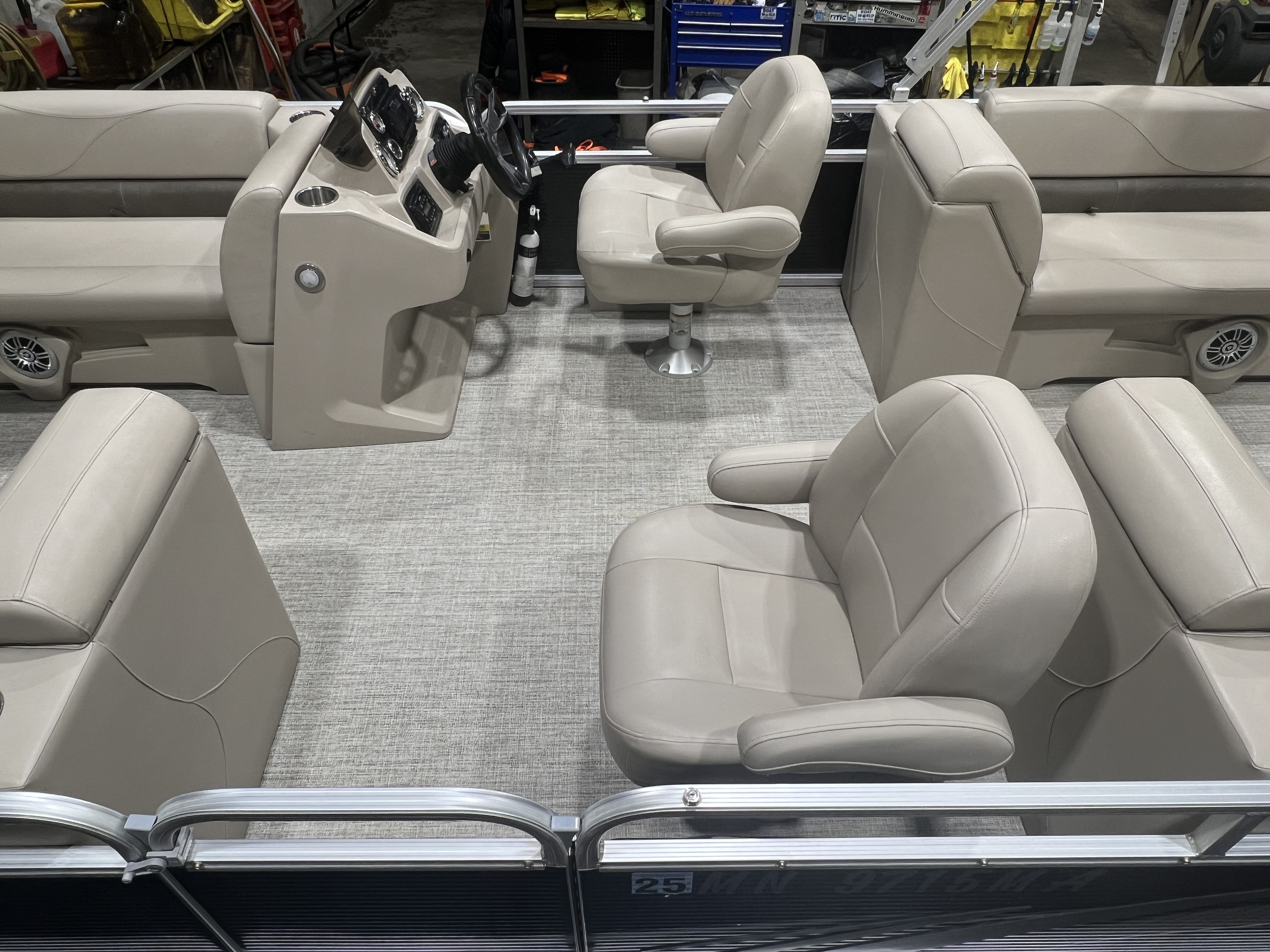 Used 2020 Tahoe Pontoons 2280 Quad Lounge
