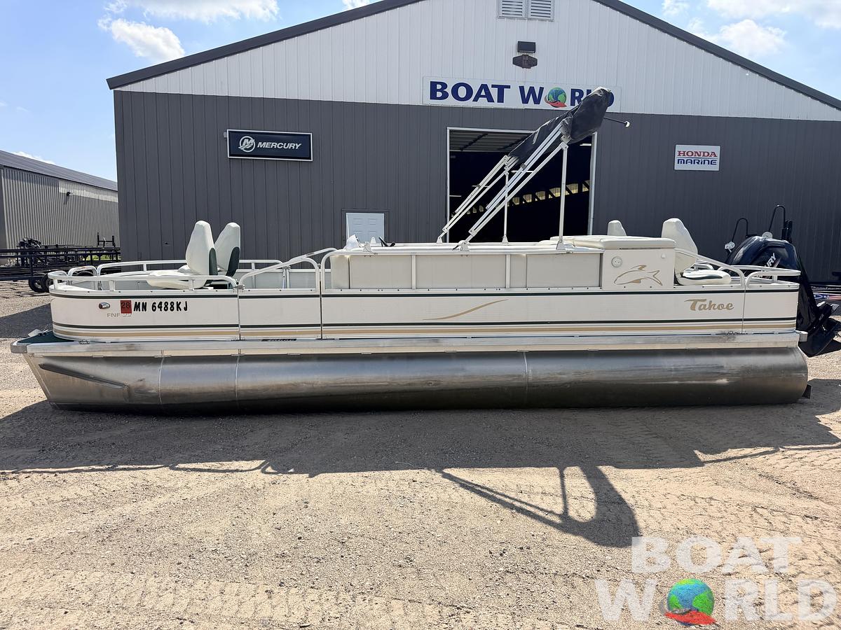 Used 2008 Tahoe Pontoons 22 Fish 'N Fun & (2021) 90HP Mercury 4Stroke EFI -$17,995