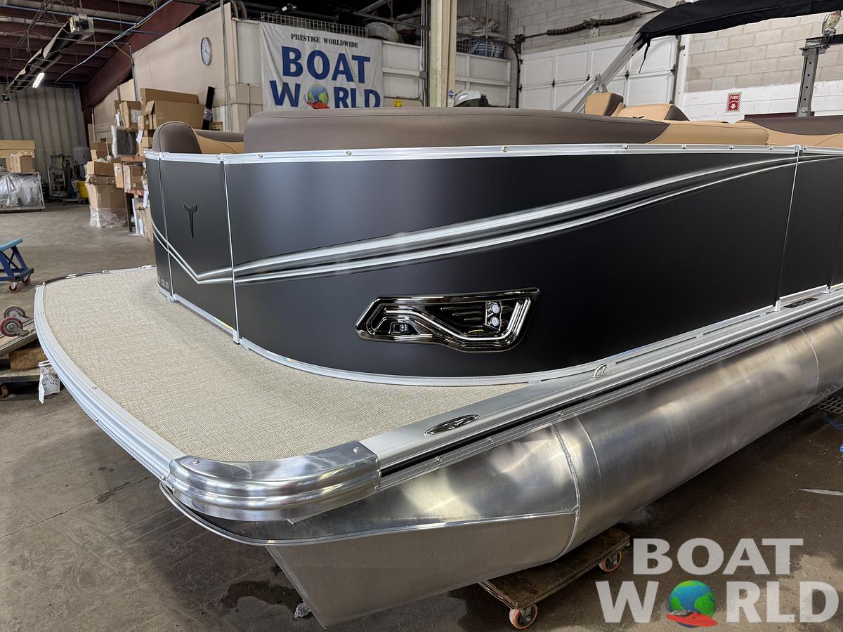 2025 Tahoe Pontoons LTZ 2385 Quad Lounge Shift Flip & Honda 4-Stroke EFI