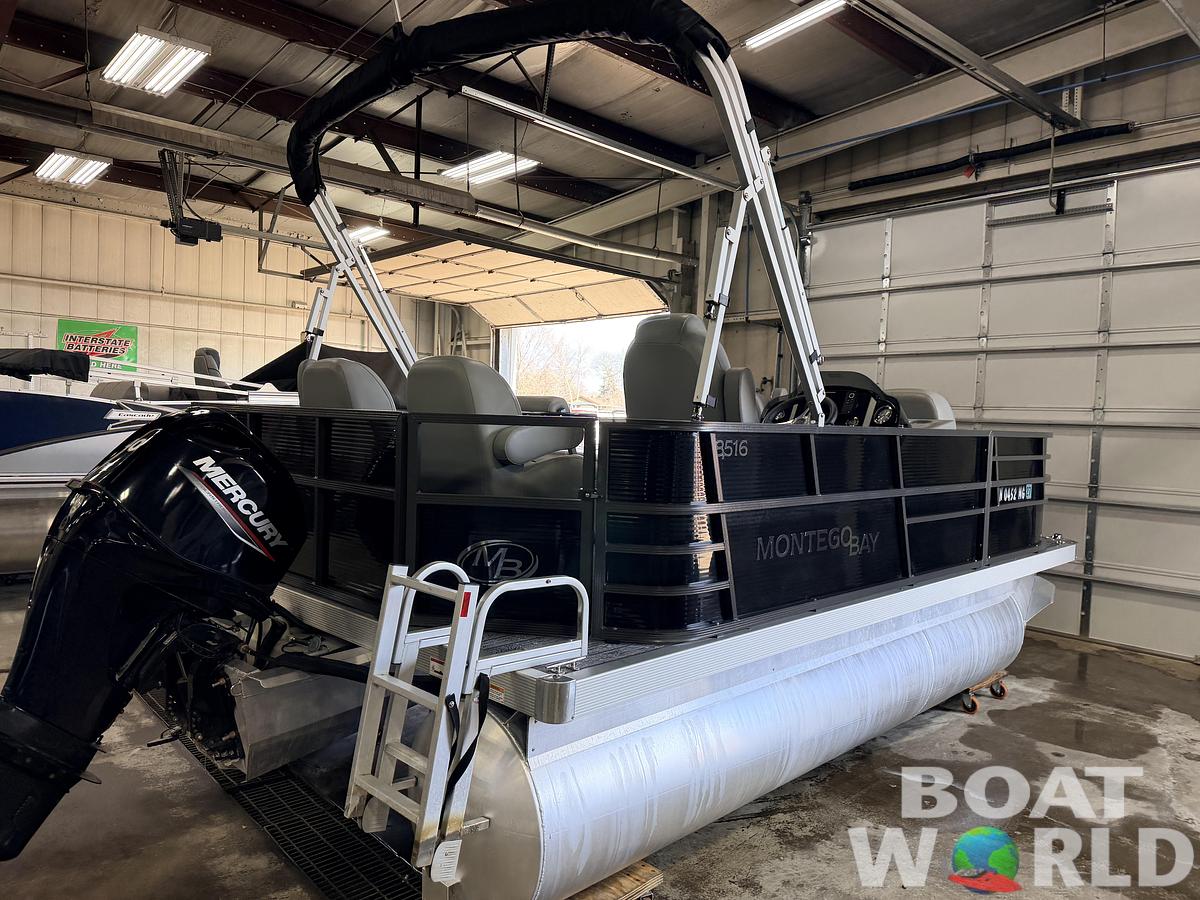 Used 2022 Montego Bay  8616 Quad Fish & 40HP Mercury 4Stroke -$24,995