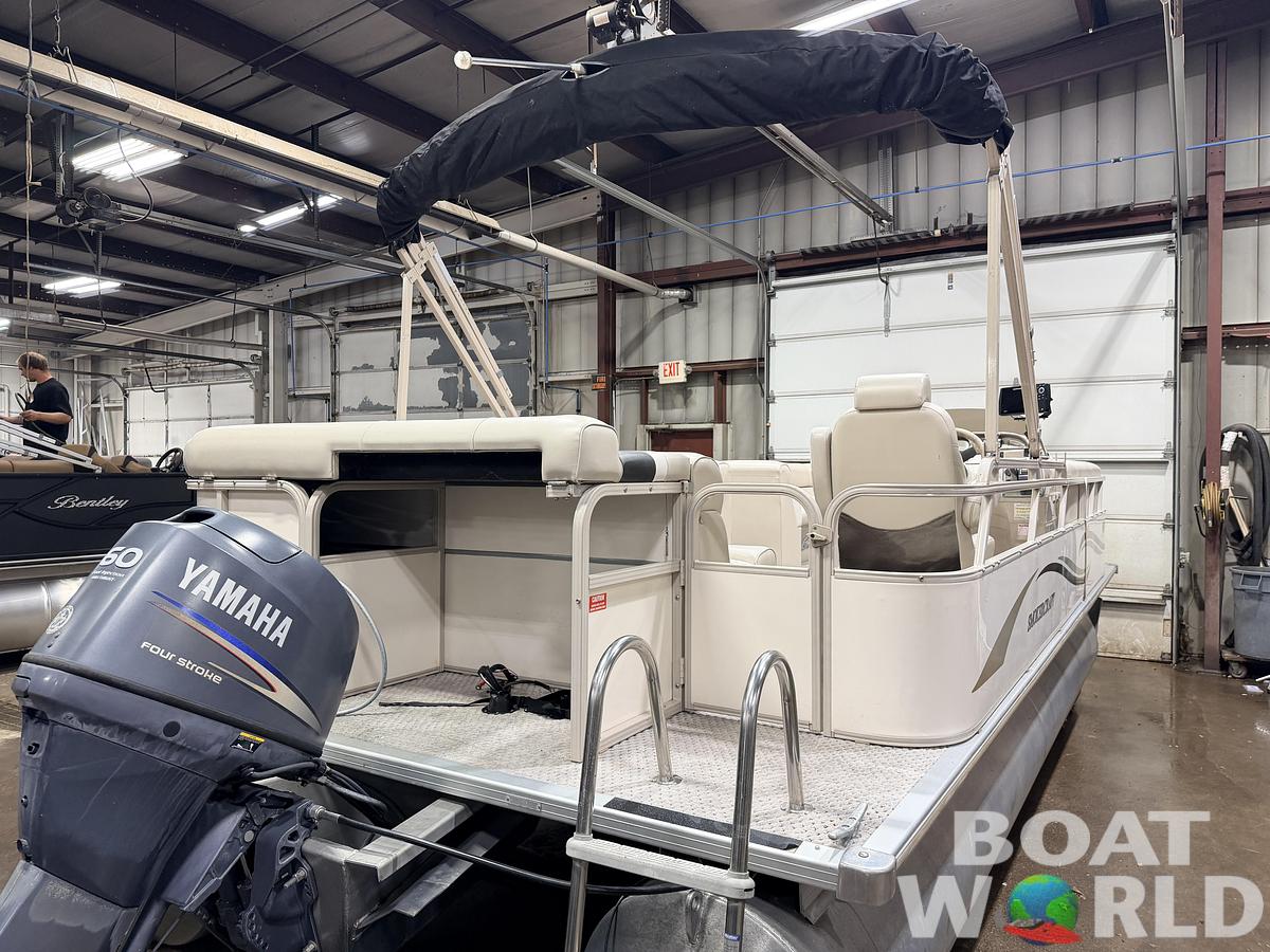 Used 2006 SmokerCraft 8522 Cruise Pontoon & 60HP Yamaha 4-Stroke - $14,995