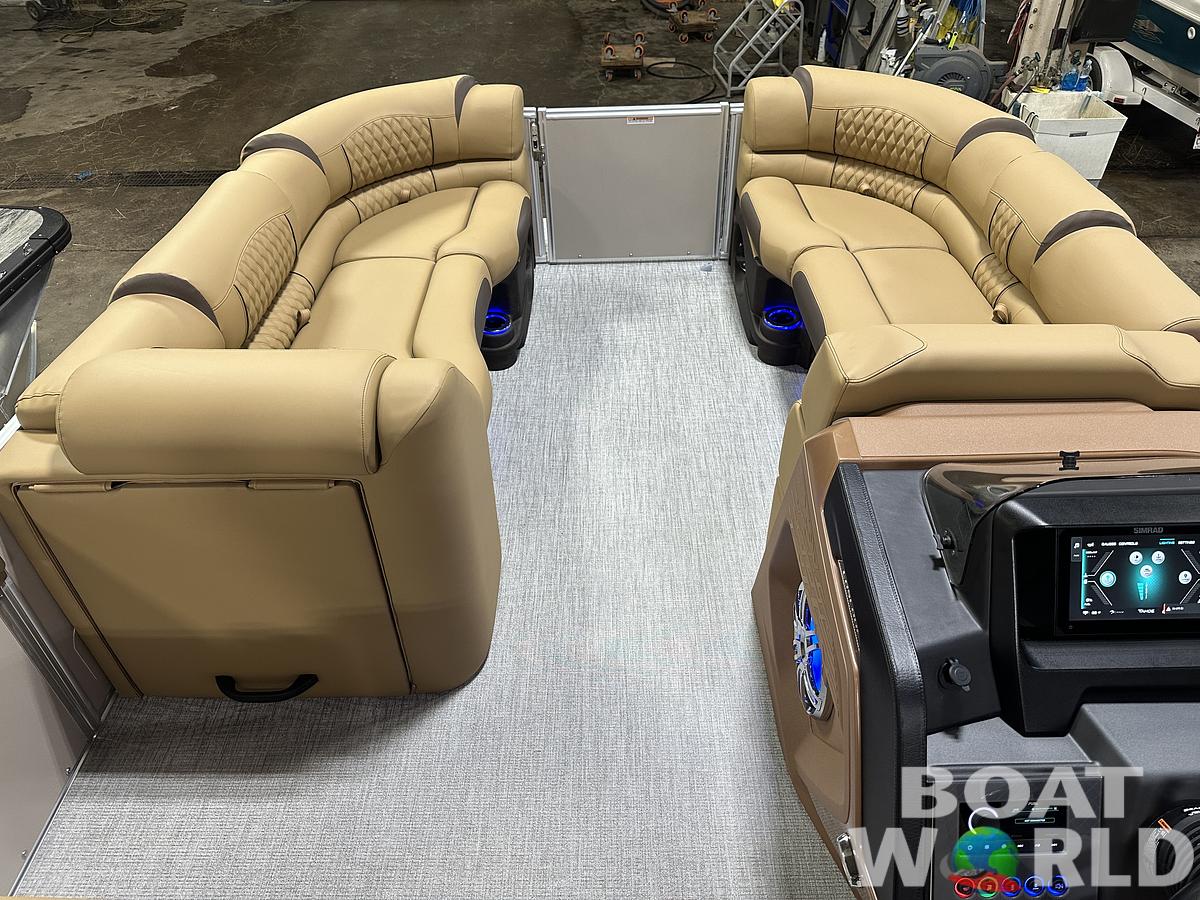 2025 Tahoe Pontoons Cascade 2385 Elite Cruise Tritoon & Honda 4-Stroke EFI