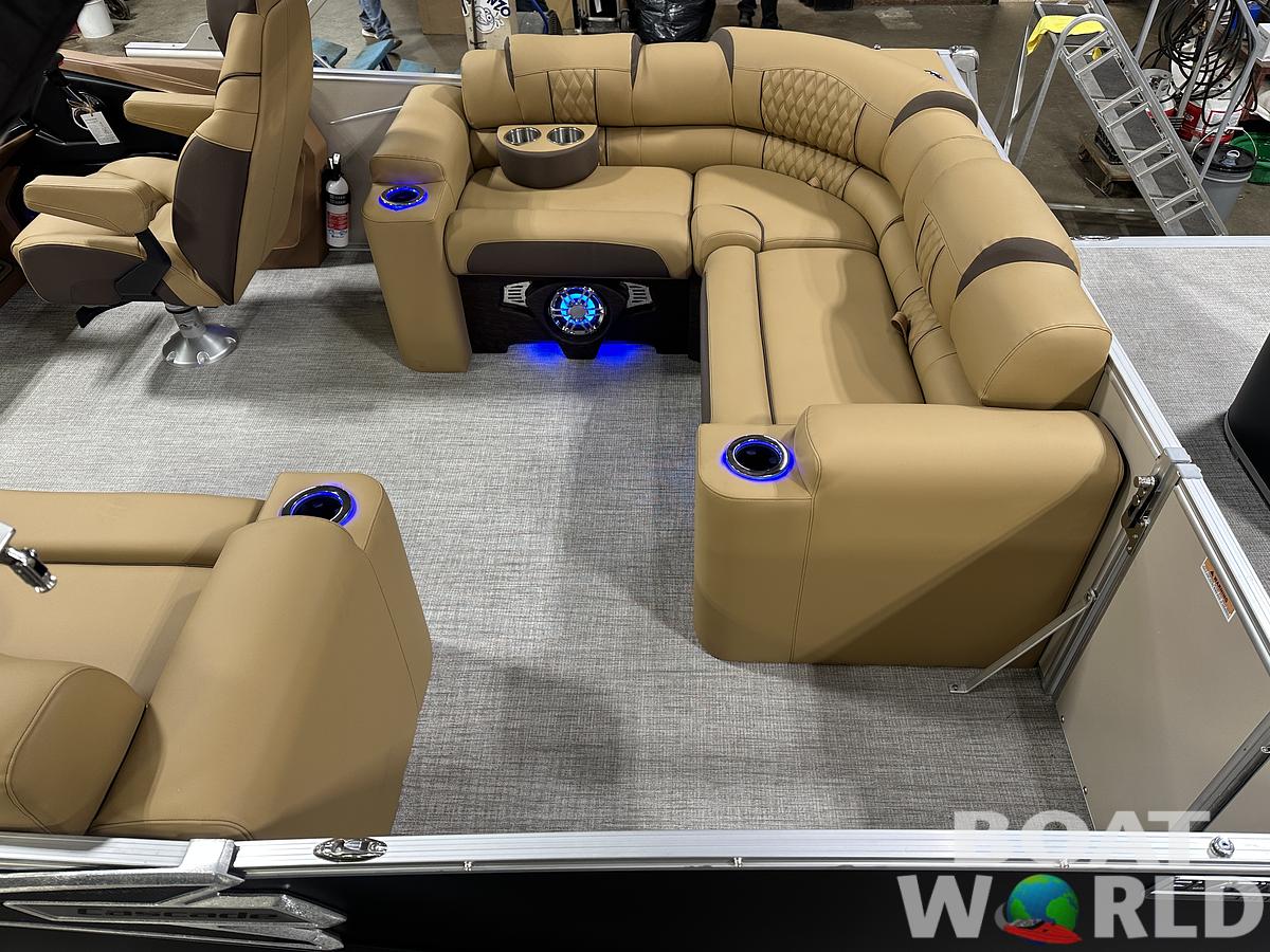 2025 Tahoe Pontoons Cascade 2385 Elite Cruise Tritoon & Honda 4-Stroke EFI