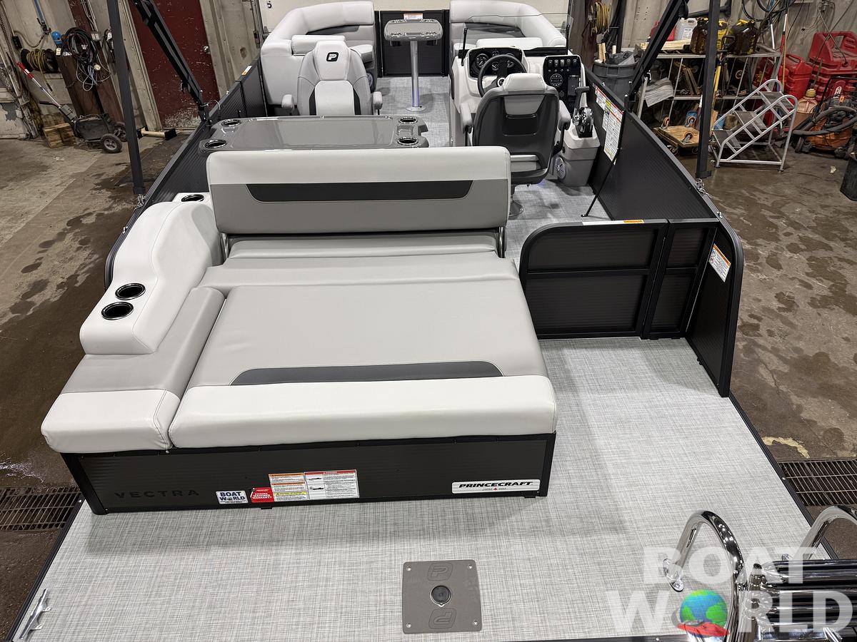 2026 Princecraft Vectra 23 RL SS Swingback Pontoon 