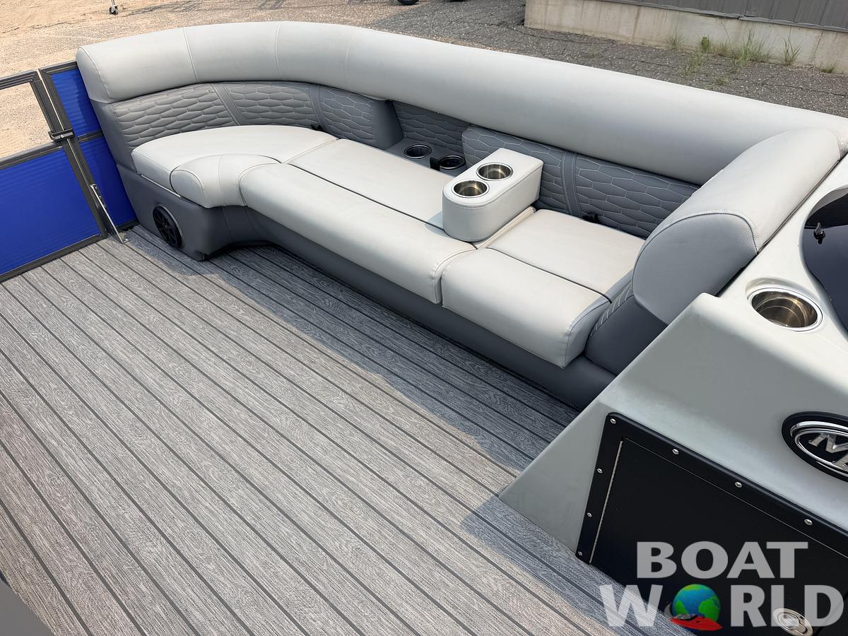Used 2021 Montego Bay 8522 Fish & Cruise Deluxe Pontoon & 90HP Honda 4Stroke -$29,995