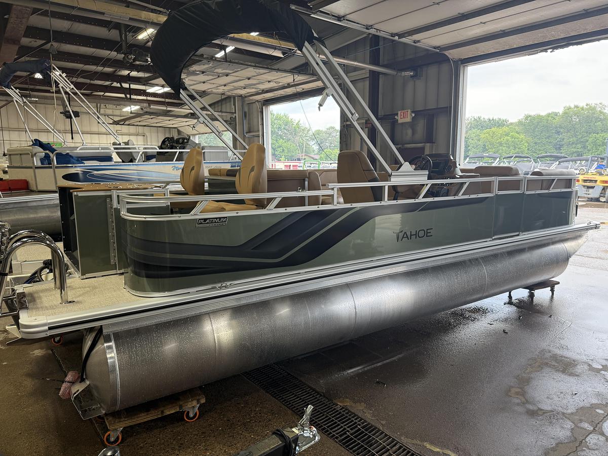 Used 2026 Tahoe Pontoons Sport 2385 Rear Fish & Honda 4-Stroke EFI