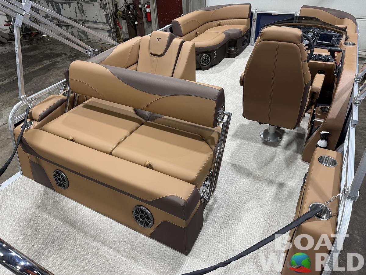 2026 Tahoe Pontoons LTZ 1985 Cruise Rear Bench (CRB) 