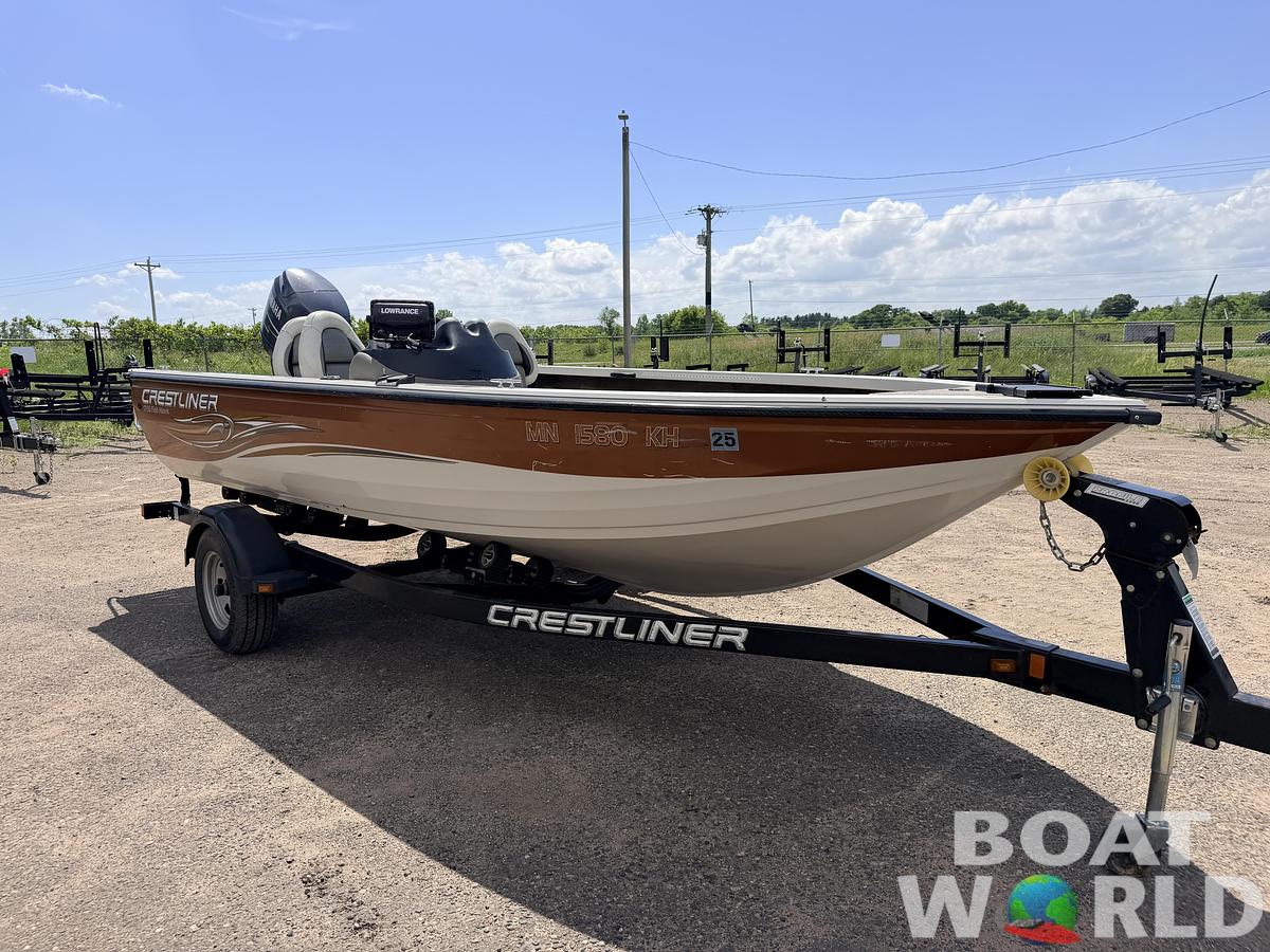 Used 2008 Crestliner 1750 Fish Hawk & 90HP Yamaha 4Stroke - $12,995