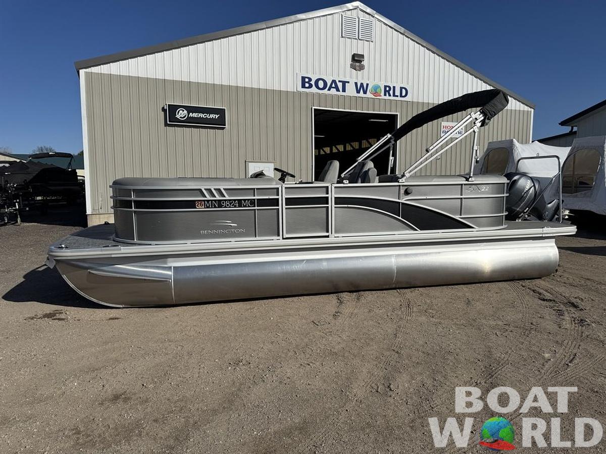 Used 2021 Bennington 22 SSRX Pontoon & 115HP Yamaha